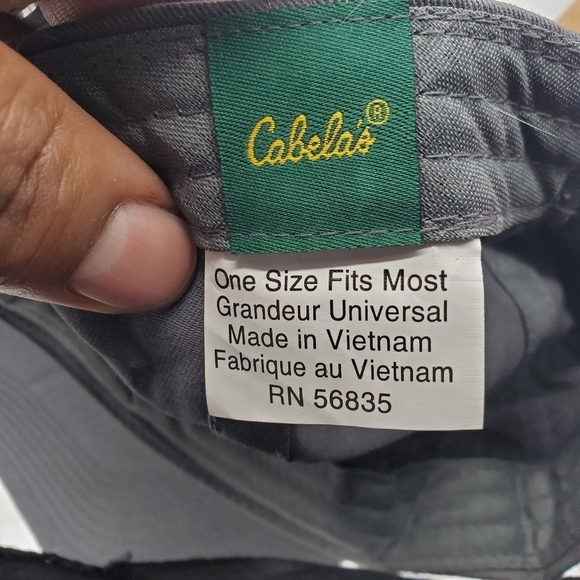 Cabela's Hat Club Baseball Cap Adult Gray Yellow Hunting Fishing Outdoors Hunt - Picture 3 of 7